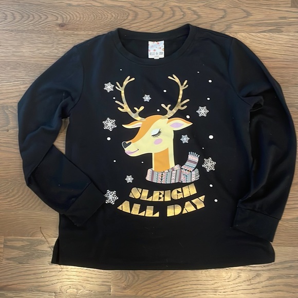 Girls 2 piece set- Long sleeve T & leggings - Picture 2 of 3